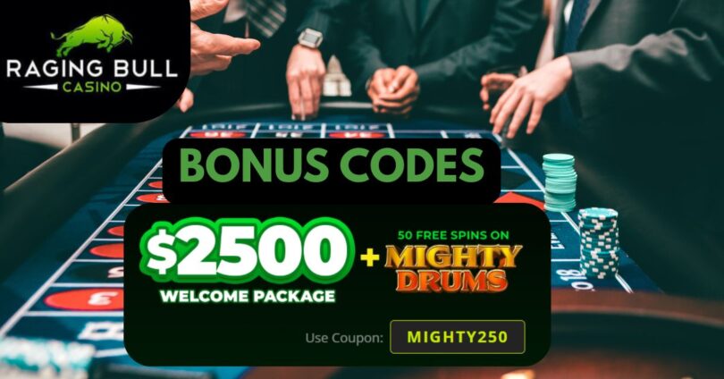 Raging bull casino free spins