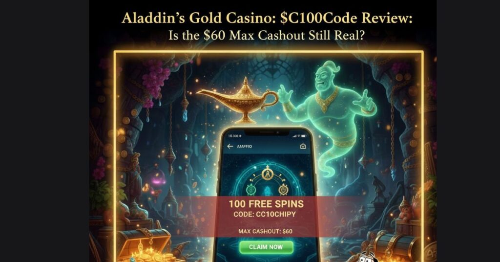 Aladdin’s Gold Casino CC100CHIPY Code