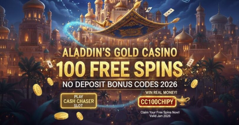 Aladdins Gold Casino No Deposit Bonus Codes 2026