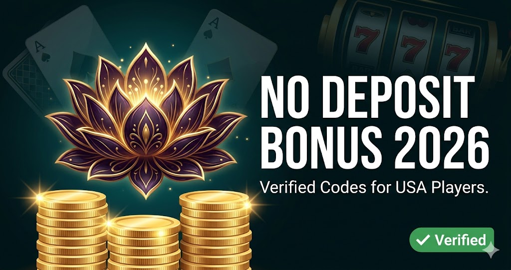 Black Lotus Casino No Deposit Bonus 2026 — Verified Codes for USA Players