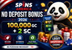 Spins America No Deposit Bonus 2026
