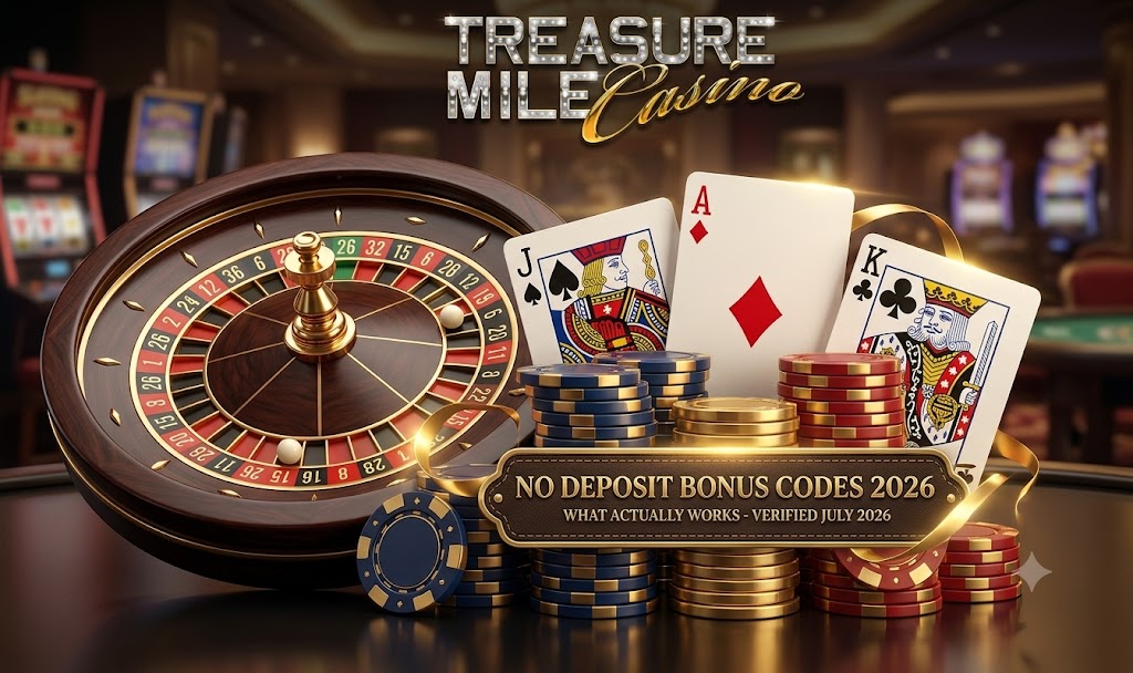 Treasure Mile Casino No Deposit Bonus Codes 2026