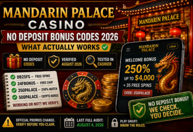 Mandarin Palace No Deposit Bonus