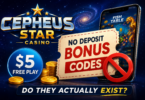 Cepheus Star Casino No Deposit Bonus Codes