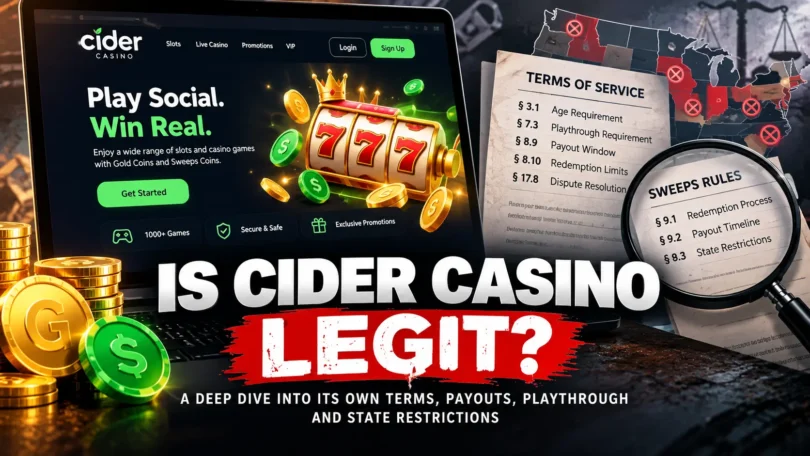 Is Cider Casino Legit